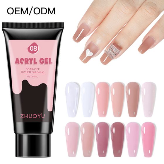 Professional OEM Acrylic Nail Gel Supplies | Custom UV Extension Gel